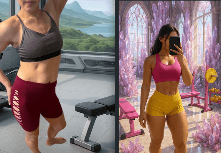 Keep my body the same!